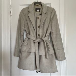 J Crew Peacoat • Nello Gori Wool • Size 0